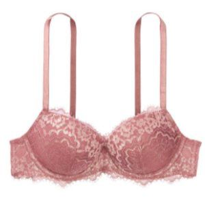 Victoria's Secret Lightly Lined Shimmer Demi 36D